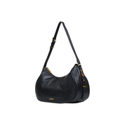 Liu Jo Black Eco-Leather Hobo Bag