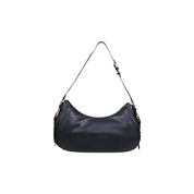 Liu Jo Black Eco-Leather Hobo Bag