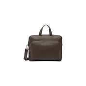 Calvin Klein Brown Polyurethane Briefcase