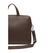 Calvin Klein Brown Polyurethane Briefcase