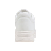Guess White Polyurethane Platform Sneakers
