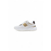 Guess White Polyurethane Blend Chunky Sneakers