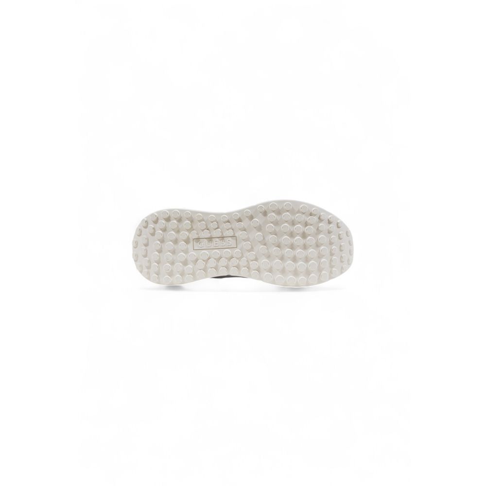 Guess White Polyurethane Blend Chunky Sneakers
