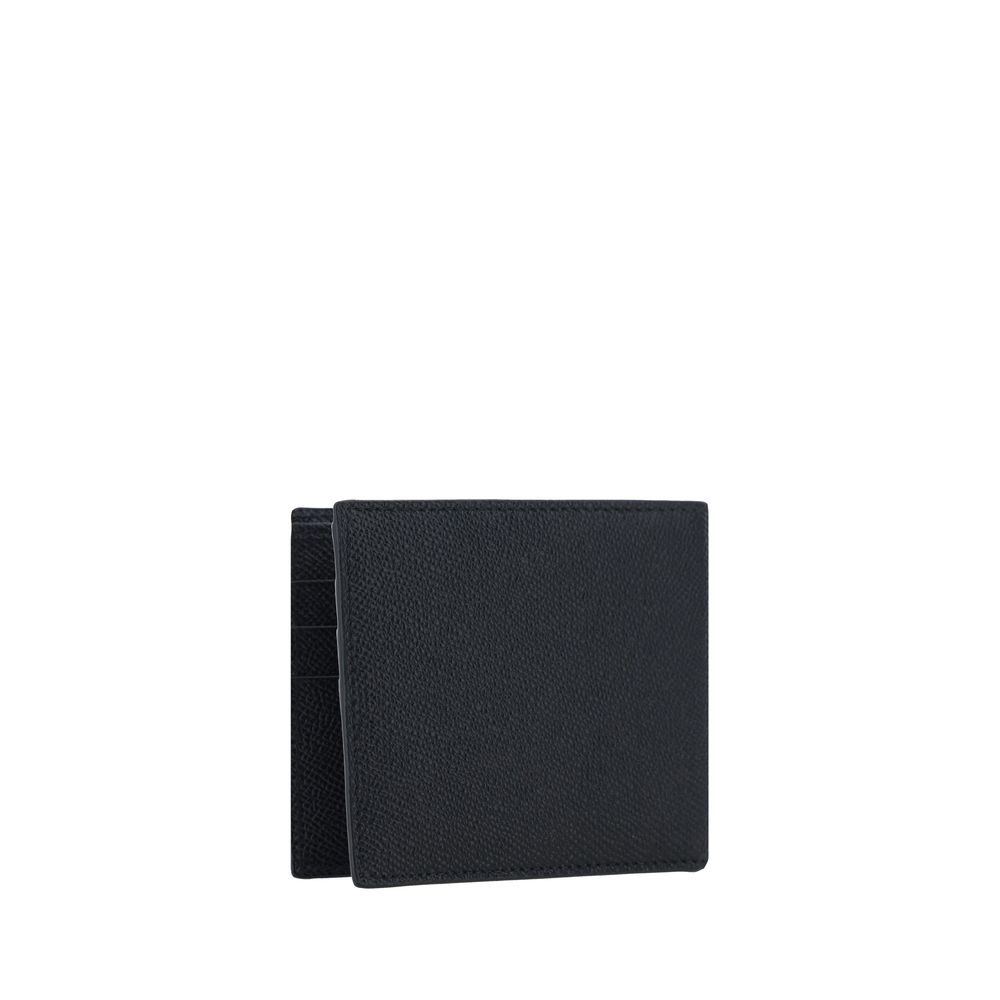 Dolce & Gabbana Black Calf Leather Wallet