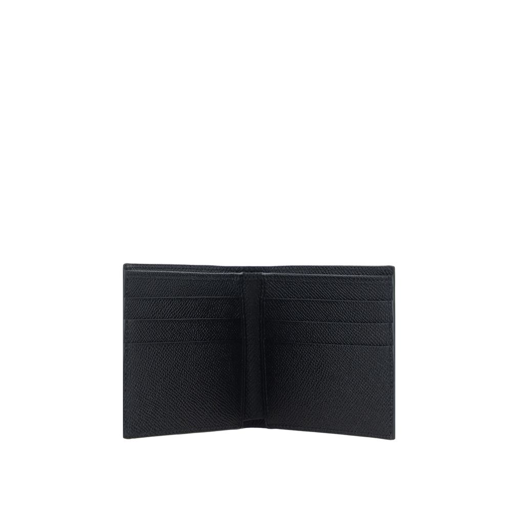 Dolce & Gabbana Black Calf Leather Wallet