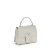 PINKO White Goatskin Mini Handbag
