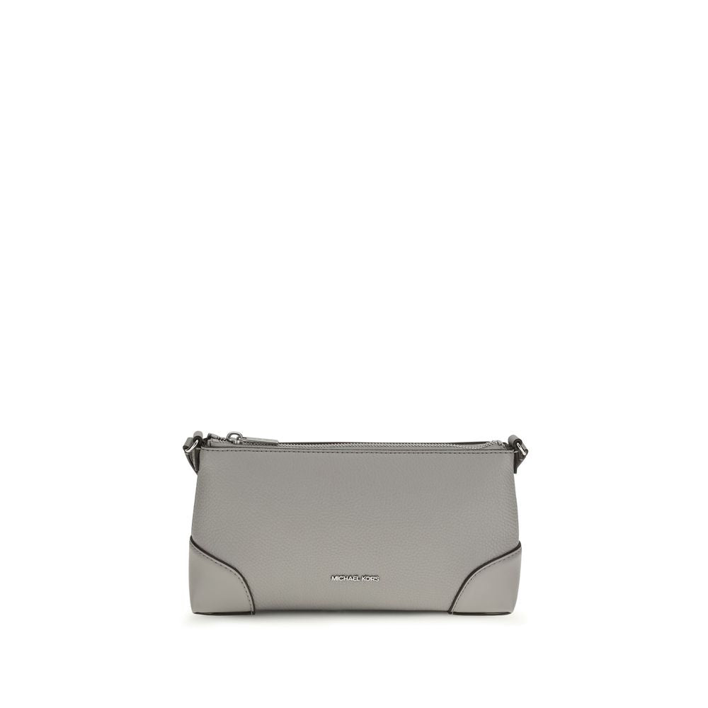 Michael Kors Gray Calf Leather Shoulder Bag