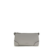Michael Kors Gray Calf Leather Shoulder Bag