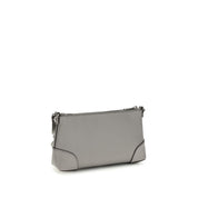 Michael Kors Gray Calf Leather Shoulder Bag