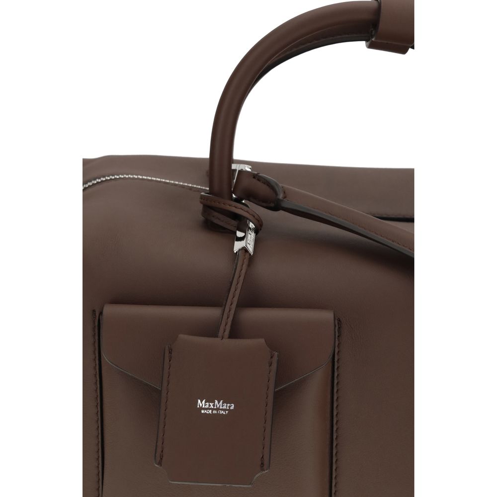 Max Mara Brown Calf Leather Handbag