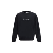 Off-White Black Cotton Sweatshirt