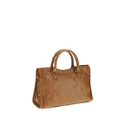 Balenciaga Beige Lambskin Medium Handbag