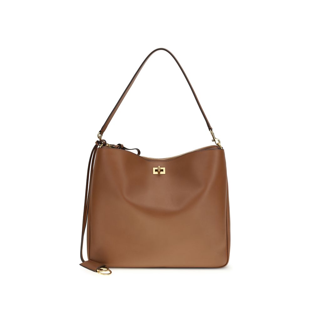 Balenciaga Beige Calf Leather Shoulder Bag