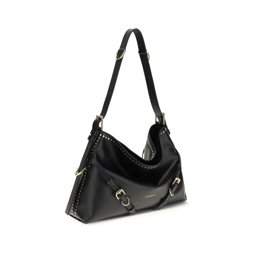 Givenchy Black Calf Leather Shoulder Bag