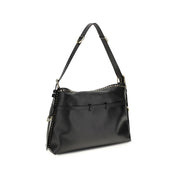 Givenchy Black Calf Leather Shoulder Bag