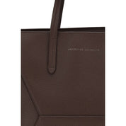 Brunello Cucinelli Brown Calf Leather Shoulder Bag