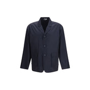 Thom Browne Blue Polyester Coat