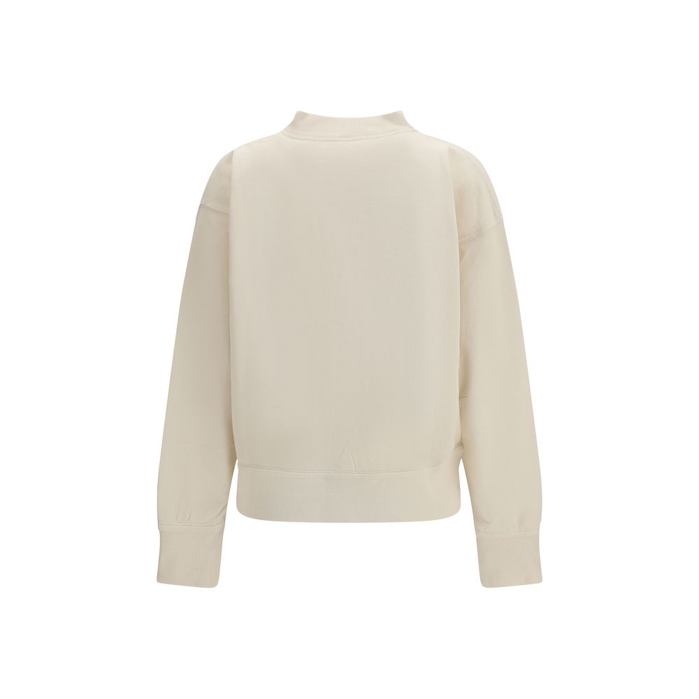 Marant Etoile Beige Cotton Blend Sweatshirt
