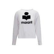 Marant Étoile White Linen Sweatshirt