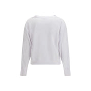 Marant Étoile White Linen Sweatshirt