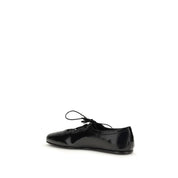 Church's Black Calf Leather Ballet Flats