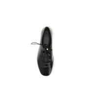 Church's Black Calf Leather Ballet Flats