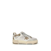 Golden Goose White Calf Leather Chunky Sneakers