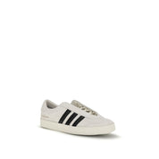 Y-3 Beige Calf Leather Low Top Sneakers