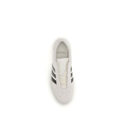 Y-3 Beige Calf Leather Low Top Sneakers