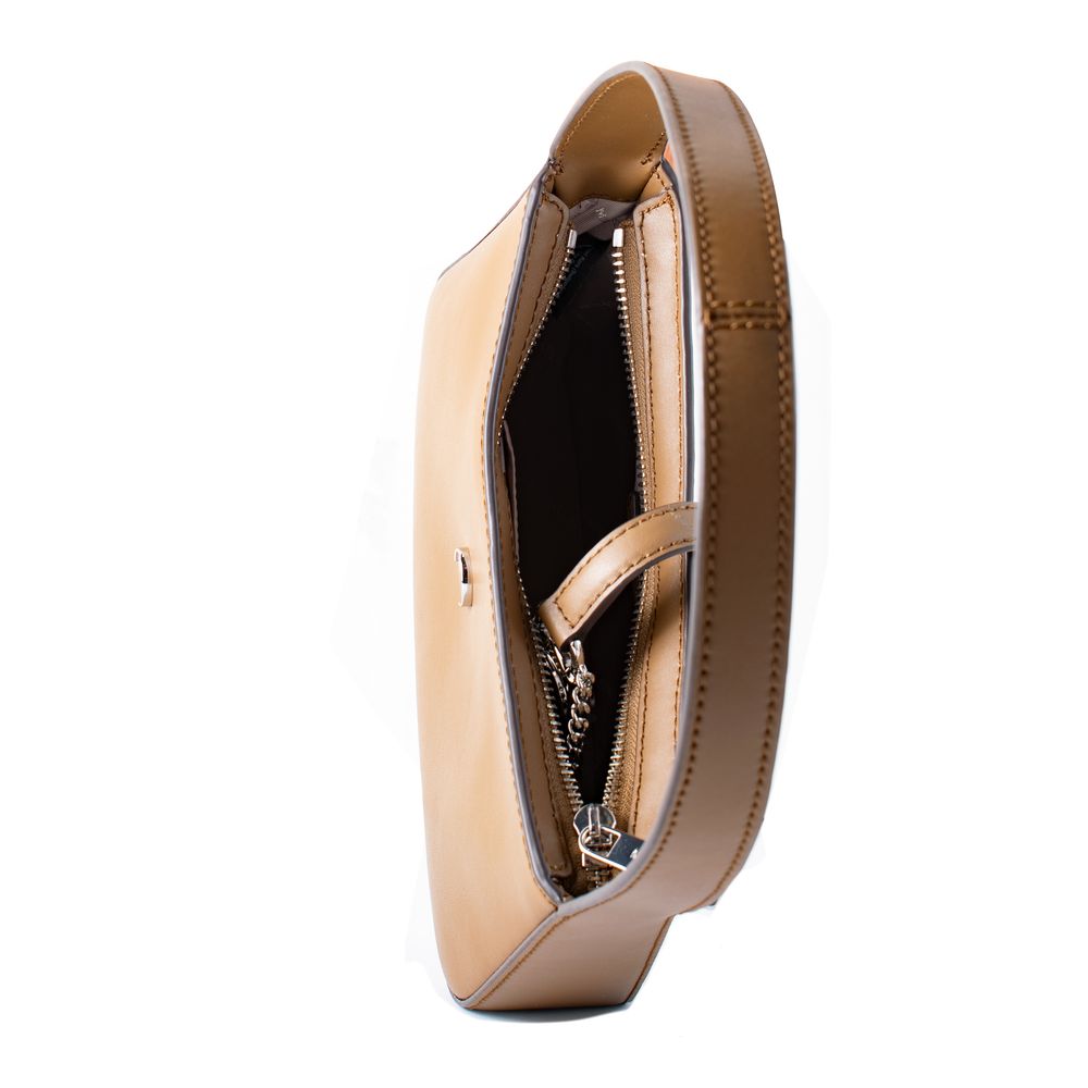 Michael Kors Brown Faux Fur Shoulder Bag