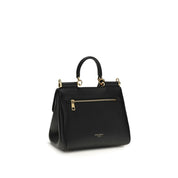 Dolce & Gabbana Black Calf Leather Shoulder Bag