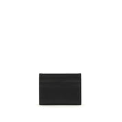 Dolce & Gabbana Black Calf Leather Card Holder