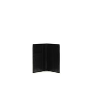 Dolce & Gabbana Black Calf Leather Passport Holder