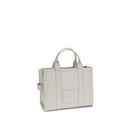 Marc Jacobs White Calf Leather Medium Tote Handbag