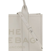 Marc Jacobs White Calf Leather Medium Tote Handbag