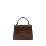 PINKO Burgundy Goatskin Mini Bag