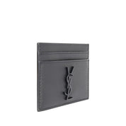 Saint Laurent Black Calfskin Card Holder