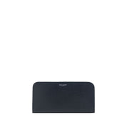Saint Laurent Black Calf Leather Wallet
