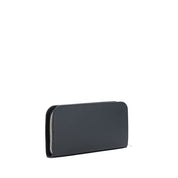 Saint Laurent Black Calf Leather Wallet