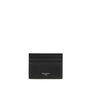 Dolce & Gabbana Black Cotton Cardholder