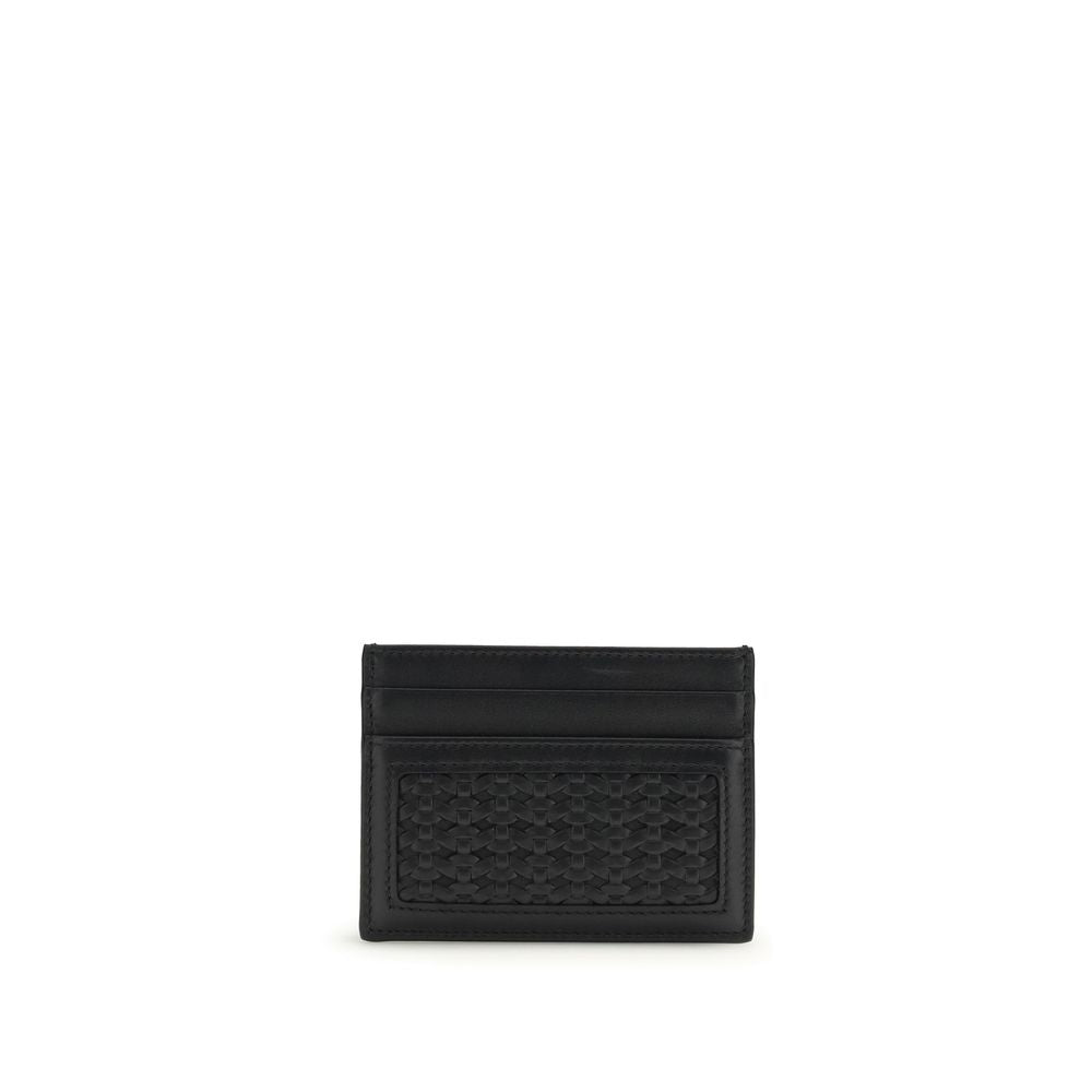 Dolce & Gabbana Black Cotton Cardholder