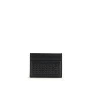 Dolce & Gabbana Black Cotton Cardholder