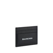 Balenciaga Black Calf Leather Card Holder