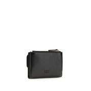 PINKO Black Calf Leather Wallet