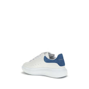 Alexander McQueen White Calf Leather Platform Sneakers