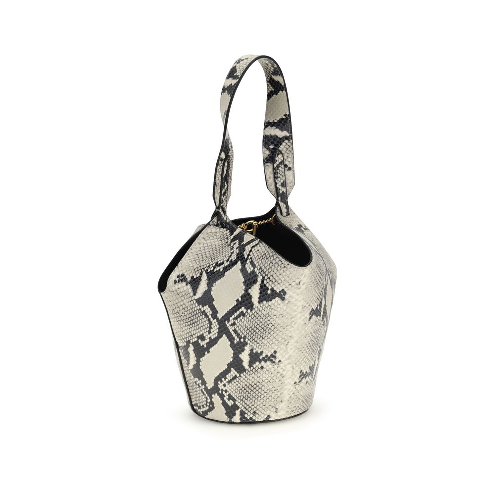 Khaite Multicolor Calf Leather Shoulder Bag