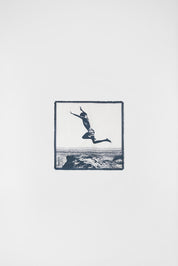 Jil Sander Jumping Man Beige Fibres Scarf