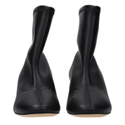 Casadei Black Eco Leather Ankle Boots