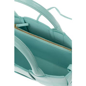 Bottega Veneta Blue Lamb Leather Tote Bag