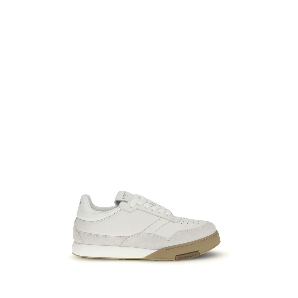 Givenchy White Calf Leather Chunky Sneakers